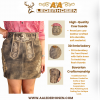 Women’s Lederhosen Skirt – Brown Suede | Oktoberfest