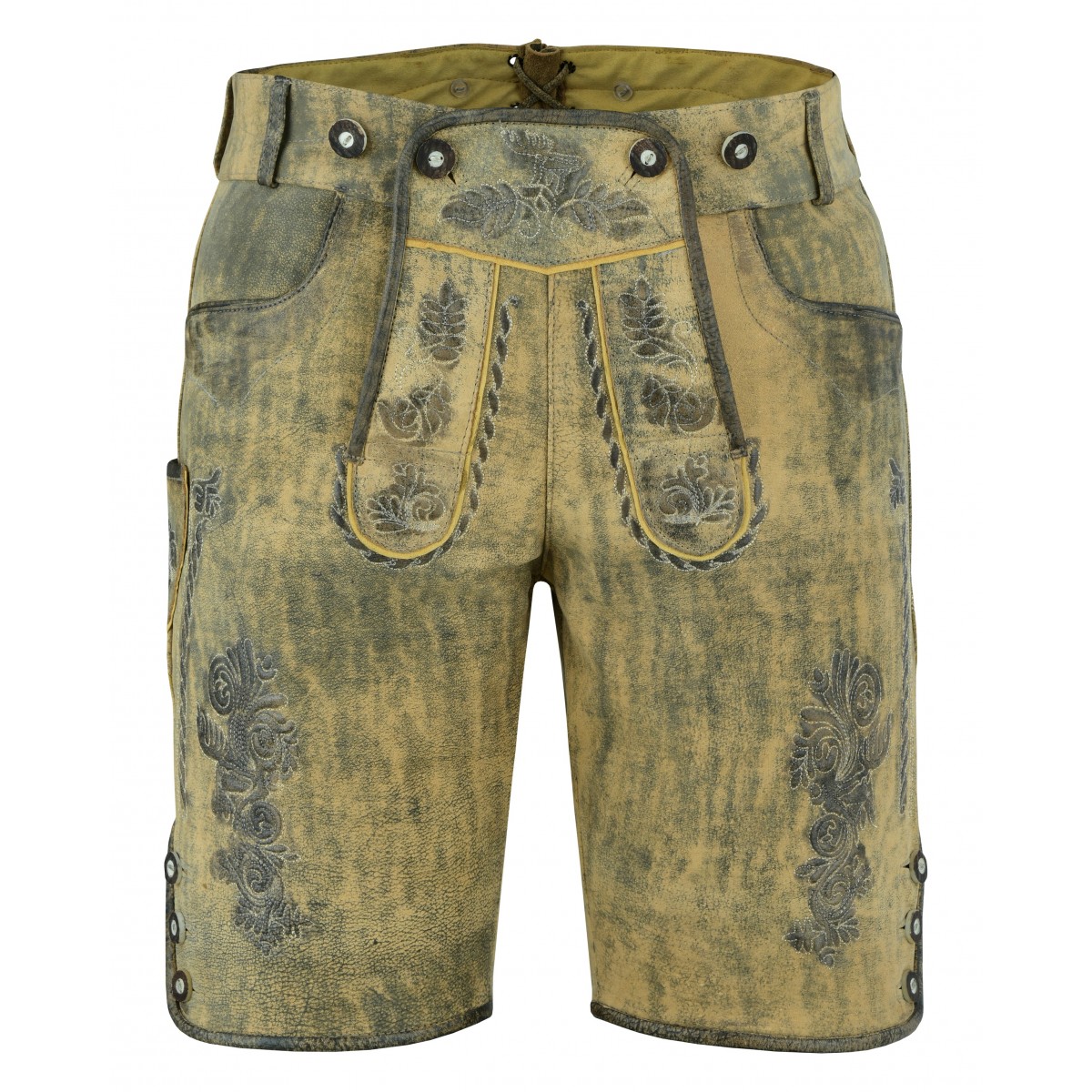 German leather hotsell shorts