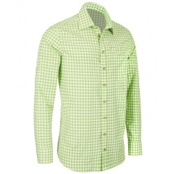 Trachten Men’s Checkered Shirts Green