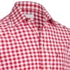 Bavarian Men’s Checkered Shirts Red