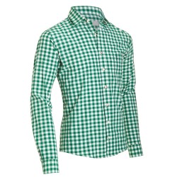 Bavarian Men’s Checkered Shirts Green