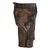 Men's leather Pants Short - Lederhosen Men Oktoberfest Trachten Mode - Lederhosen Heren - Vintage Leather - Conic Wax