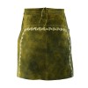 Leather Long Skirt Women’s Brown