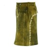 Leather Long Skirt Women’s Brown