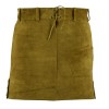 Lederhosen Women Lederhosen Skirt Bavarian Lederhosen Camel Brown